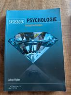 Jakop Rigter - Basisboek psychologie, Boeken, Ophalen of Verzenden, Zo goed als nieuw, Jakop Rigter