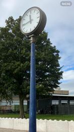 Oude station klok 2 zijde uurwerk 60 cm, Gebruikt, Ophalen