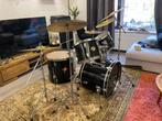 Zwart Drumstel - Stagg - Inclusief opberg tassen, Ophalen, Gebruikt, Overige merken