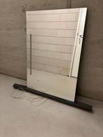 Badkamer spiegel met licht - 90 x 60 cm, Ophalen, Zo goed als nieuw, 75 tot 100 cm, Minder dan 100 cm