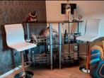 Bar met twee bar krukken, Huis en Inrichting, Ophalen