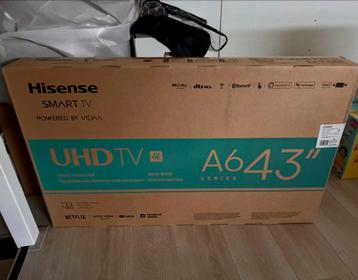 Hisense 43A643 4K Smart TV - Nieuw in doos! beschikbaar voor biedingen