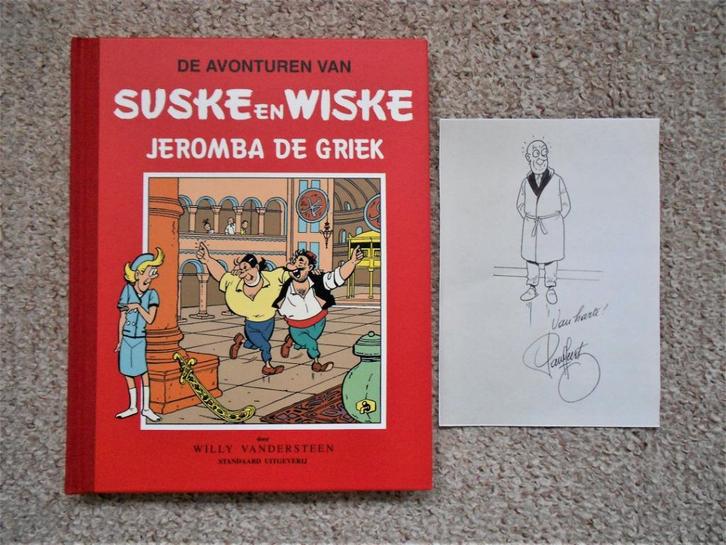 Suske en Wiske 58 Klassiek - Jeromba de Griek + tek P Geerts, Boeken, Stripboeken, Nieuw, Eén stripboek, Ophalen of Verzenden