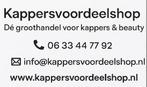 Kappersvoordeelshop - Groothandel voor kappers!, Ophalen of Verzenden, Nieuw