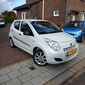 Suzuki Alto 1.0 2011 Wit Silverline Airco half leer beschikbaar voor biedingen