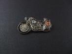 NSU O.S.L. 500 Duitse motor uit 1937, pin, Verzamelen, Speldjes, Pins en Buttons, Ophalen of Verzenden, Gebruikt, Overige onderwerpen