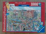 Ravensburger Puzzel - Amsterdam - 1000 stukjes, Ophalen of Verzenden, 500 t/m 1500 stukjes, Zo goed als nieuw, Legpuzzel