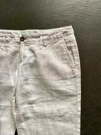 J441 Linnen broek maat 28=S wit pantalon uitlopende pijpen, Freeman T. Porter, Wit, Ophalen of Verzenden, Zo goed als nieuw