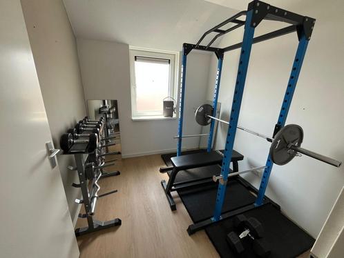 Krachttraining complete set t.w.v. ruim €1.500, Sport en Fitness, Fitnessapparatuur, Zo goed als nieuw, Krachtstation, Armen, Benen