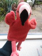 Handpop Flamingo van The Puppet Company meet ca 36 cm, Ophalen of Verzenden, Zo goed als nieuw, Overige typen