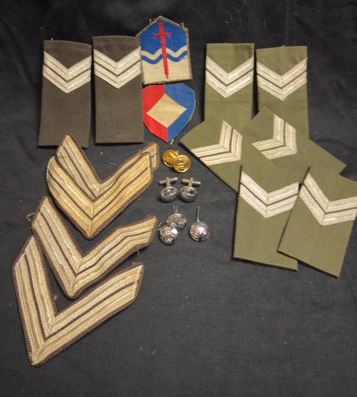 Diverse Militaire #Emblemen (21 st)  #Landmacht #Politie, Verzamelen, Militaria | Algemeen, Landmacht, Embleem of Badge, Nederland