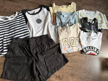 Pakket shirts en korte broek zara h&m beschikbaar voor biedingen