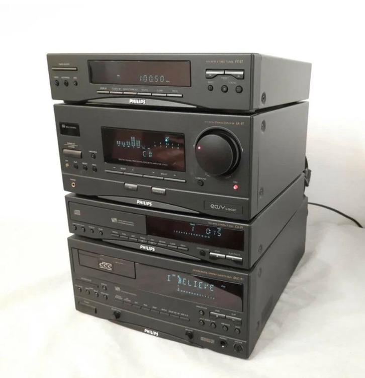 Philips FW91   mini-hifiset, Audio, Tv en Foto, Stereo-sets, Zo goed als nieuw, Philips, Losse componenten, Ophalen of Verzenden