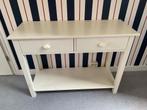 Twee stoelen & zijtafeltje, Ophalen, Gebruikt, Twee, Wit