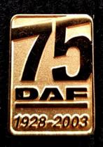 DAF 75 jaar 1928-2003 pin, Verzenden, Nieuw, Transport, Speldje of Pin
