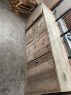 Dressoir van steigerhout., Huis en Inrichting, Kasten | Dressoirs, Ophalen, 25 tot 50 cm