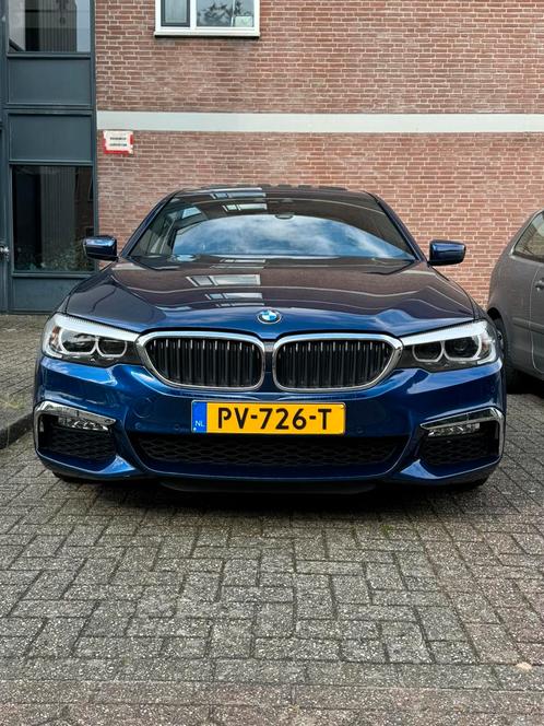 BMW 5-Serie 520i 184pk Aut. 2017 Blauw, Auto's, BMW, Particulier, 5-Serie, Benzine, A, Sedan, Automaat, Origineel Nederlands, Blauw