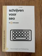 Schrijven voor SEO in 60 minuten - Digitale trends en tools, Ophalen of Verzenden, Zo goed als nieuw, Rutger Steenbergen