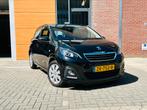 Peugeot 108 1.0 E-vti 72pk 5D 2019 Zwart INRUIL MOGELIJK, Auto's, Peugeot, Voorwielaandrijving, 4 stoelen, Zwart, Origineel Nederlands
