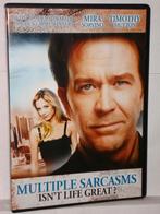 DVD - Multiple Sarcasms met Timothy Hutton en Mira Sorvino, Vanaf 12 jaar, Ophalen of Verzenden, Zo goed als nieuw, Drama