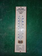 Oude reclame thermometer ( Leusden en  Hamersveld omgeving ), Ophalen, Gebruikt, Binnenthermometer