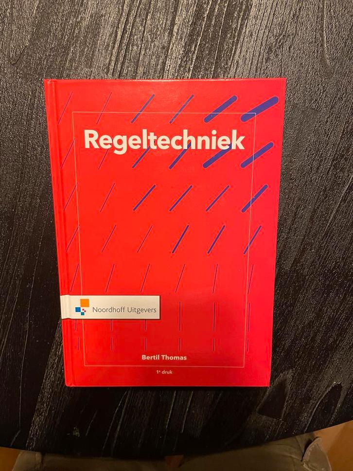 Bertil Thomas - Regeltechniek, Boeken, Techniek, Zo goed als nieuw, Bouwkunde, Ophalen of Verzenden