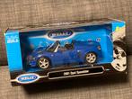 1:24 | Welly | Opel Speedster | Blauw | OVP, Ophalen of Verzenden, Nieuw, Auto, Welly