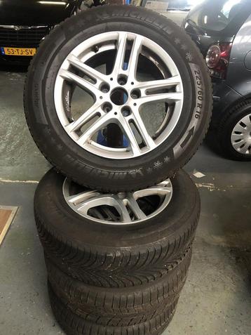 MICHELIN/CONTINENTAL banden + sportvelgen 225/60R16 beschikbaar voor biedingen