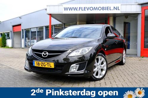 Mazda 6 2.5 170pk S-VT GT-M Xenon|Clima|Half Leder|LMV, Auto's, Mazda, Bedrijf, Te koop, ABS, Airbags, Airconditioning, Bochtverlichting
