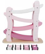 Houten autobaan roze JaBaDaBaDo, Ophalen of Verzenden, Nieuw, Kraamcadeau