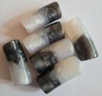Grote acryl buis vorm kralen 30x13mm, Verzenden, Nieuw, Kraal