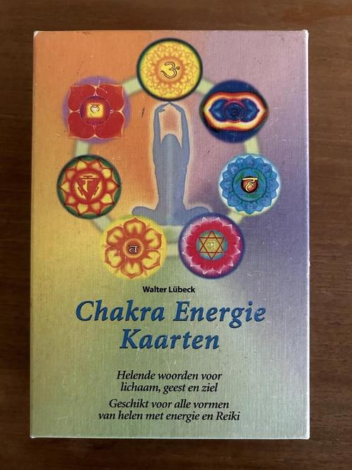 Chakra Energie Kaarten Kaartendeck - Kaartendek, Boeken, Esoterie en Spiritualiteit, Zo goed als nieuw, Overige typen, Tarot of Kaarten leggen