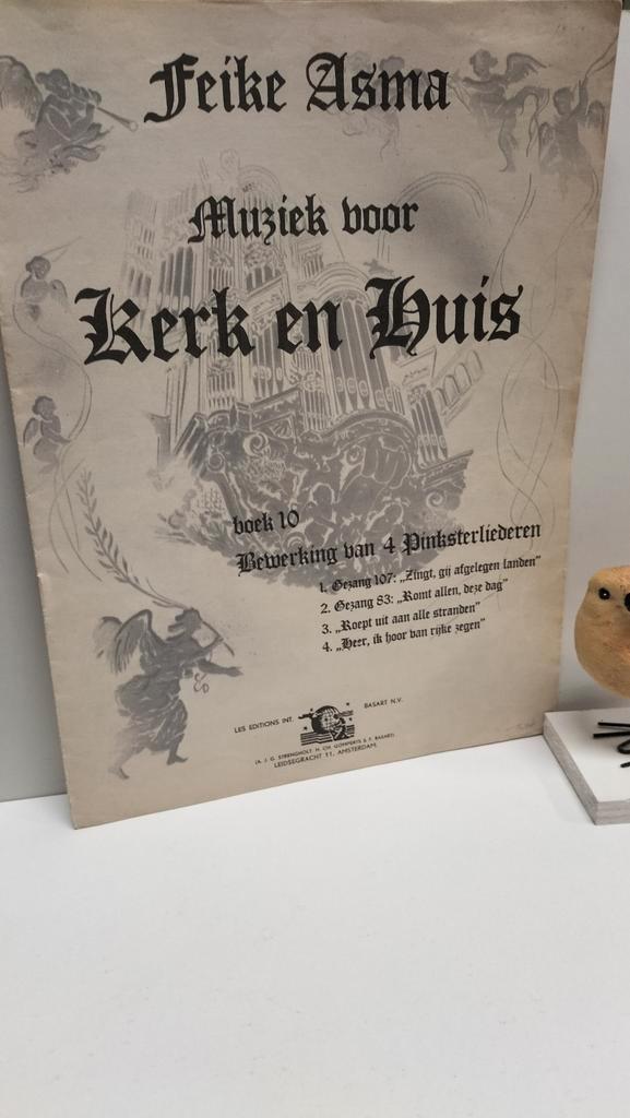 Asma, Feike; Muziek voor kerk en huis Boek 10 Notenschrift, Muziek en Instrumenten, Bladmuziek, Gebruikt, Artiest of Componist