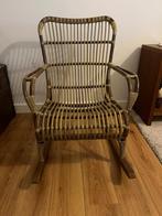 Schommelstoel Rotan, Huis en Inrichting, Stoelen, Ophalen, Bruin, Eén