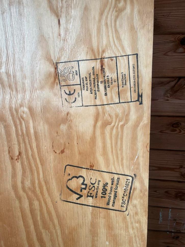 Houten Plank - Diverse Maten Beschikbaar, Doe-het-zelf en Verbouw, Hout en Planken, Nieuw, Plank, Overige houtsoorten, 200 tot 250 cm