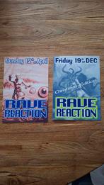Rave Reaction Flyers - Hardcore, Verzamelen, Posters, A4 of kleiner, Ophalen of Verzenden, Muziek, Rechthoekig Staand