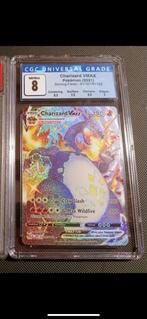 Charizard VMAX Shining Fates CGC 8, Verzenden, Zo goed als nieuw, Losse kaart, Foil
