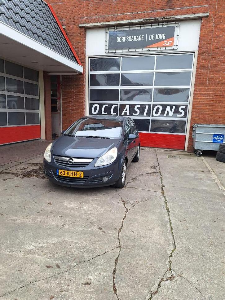 Opel Corsa 1.4 16V 5D 2009 Grijs 1e eigenaar alle opties, Auto's, Opel, Bedrijf, Corsa, ABS, Airbags, Airconditioning, Boordcomputer