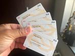 Treinkaartjes p.p 45€, Ophalen of Verzenden, Zo goed als nieuw