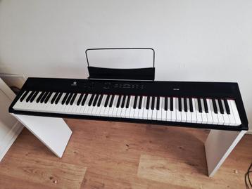 elektrische piano Fazley FSP-200 zwart met standaard
 beschikbaar voor biedingen