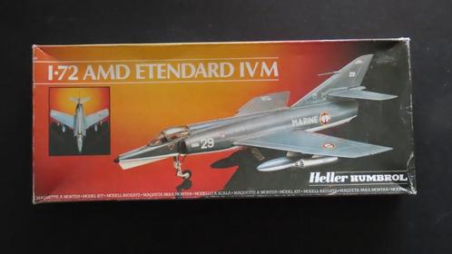 AMD Etendard IVM Heller, Hobby en Vrije tijd, Modelbouw | Vliegtuigen en Helikopters, Zo goed als nieuw, Vliegtuig, 1:72 tot 1:144