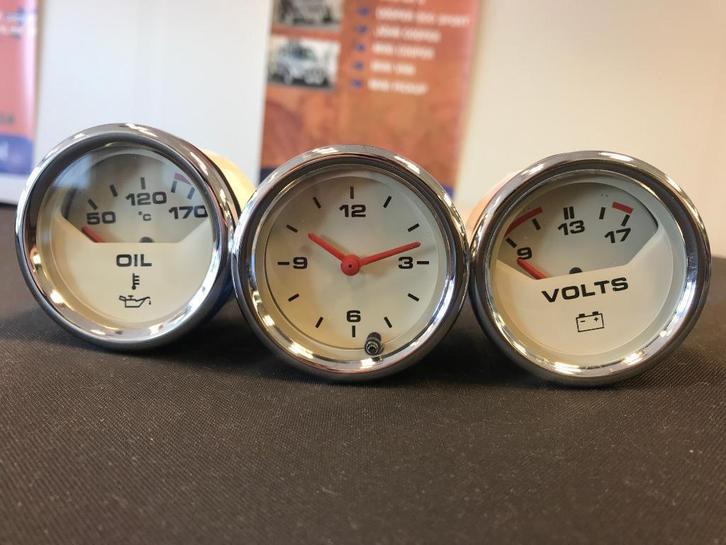 Magnolia olie temp meter 52 mm , mini , mini cooper, Auto diversen, Tuning en Styling, Ophalen of Verzenden