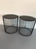 2x Leen Bakker Bijzettafels -  Goede Staat, Huis en Inrichting, Tafels | Bijzettafels, Ophalen, Minder dan 45 cm, Minder dan 55 cm