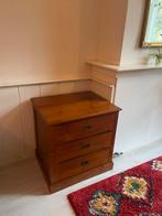 Houten ladekast, Huis en Inrichting, Kasten | Ladekasten, Ophalen, Gebruikt, 50 tot 100 cm, 3 of 4 laden