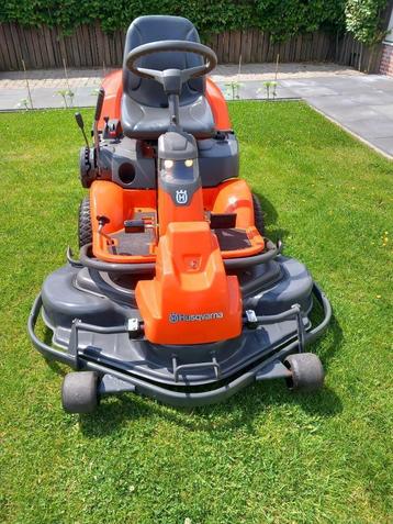 Husqvarna Rider 15v2 hydro 112 mulch Combi dek, uitz netjes beschikbaar voor biedingen