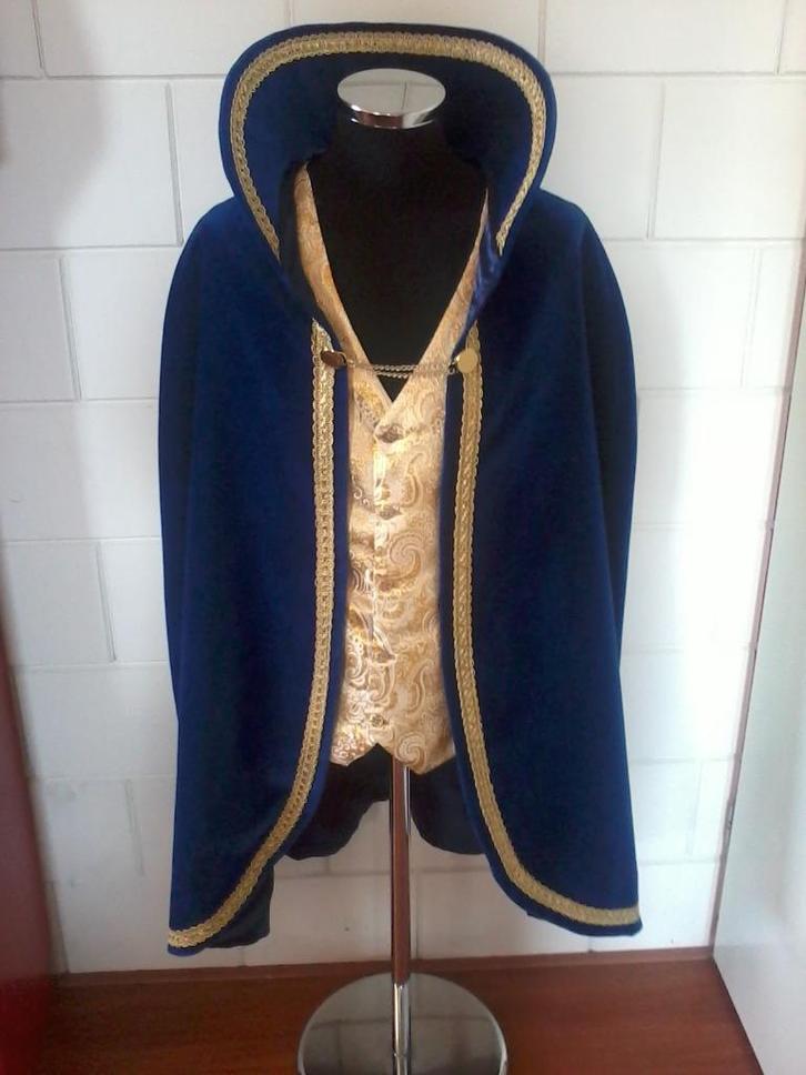 prinsencape cape mantel carnaval, Kleding | Heren, Carnavalskleding en Feestkleding, Nieuw, Kleding, Carnaval, Overige maten, Ophalen of Verzenden