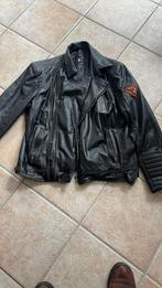 Leren jas maat XL, Ophalen of Verzenden, Zwart