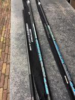 2 Spro Cresta Schepnetsteel 4,45 mtr Ultra strong, Watersport en Boten, Hengelsport | Witvissen, Ophalen, Nieuw, Overige typen