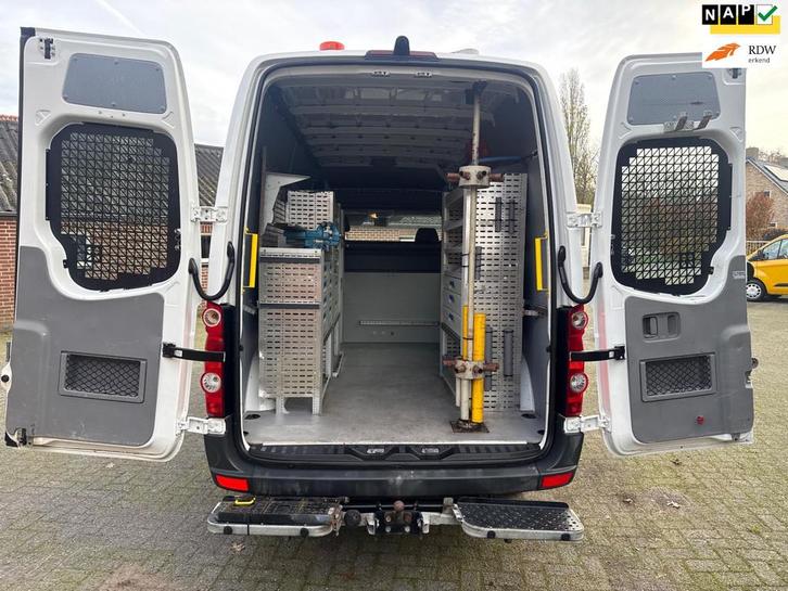 Volkswagen Crafter 35 2.0 TDI L2H2 euro 6 3,5T servicebus so, Auto's, Bestelauto's, Bedrijf, Te koop, ABS, Airconditioning, Bluetooth