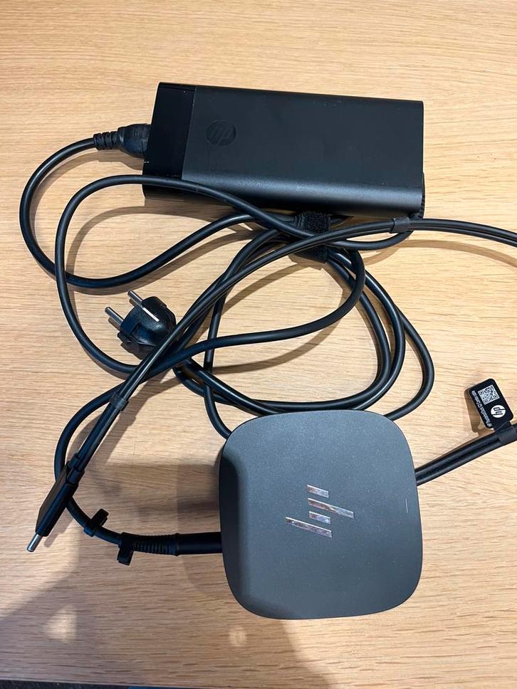 HP Thunderbolt Dock G2 - 230W Adapter, Computers en Software, Dockingstations, Gebruikt, Ophalen of Verzenden